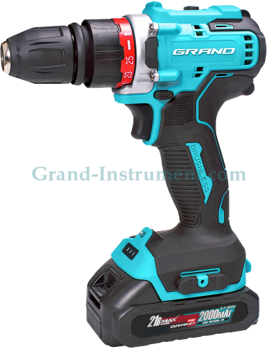 Дриль акумуляторний Grand ДА-21BL DFR/PRO Дриль акумуляторний Grand ДА-21BL DFR/PRO