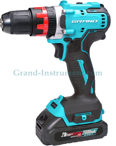 Дриль акумуляторний Grand ДА-21UBL/PRO Дриль акумуляторний Grand ДА-21UBL/PRO