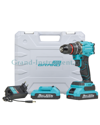 Дриль акумуляторний Grand ДА-20/2 BL PRO Дриль акумуляторний Grand ДА-20/2 BL PRO